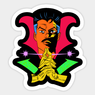 Retro Strange Sticker